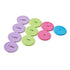 hand2mind Soft Foam Place Value Disks, 4 Values, Counting Chips for Kids, Pack of 200