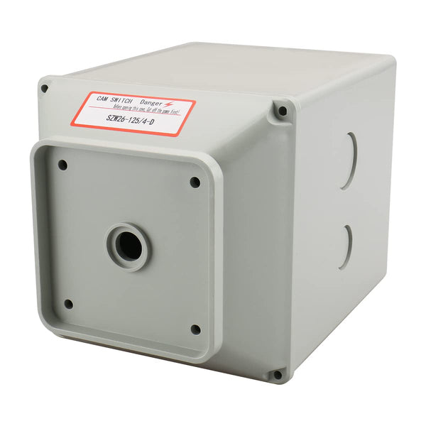 Baomain Master Switch Exterior Box, LW28-125/4 for 660V 125A Universal Rotary Changeover Cam Switch