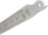 Taper Gage 1-15mm 1/32-5/8 Inch Stainless Steel Taper Welding Gauge, Inch & Metric Feeler Gap Measure Tool