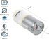 Micro Vacuum Pump, 12V Air-Liquid Diaphragm Pump, Kamoer EDLP600 Mini Water Pump with High Flow Rate