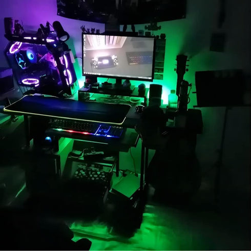 24V 600 GUPUP Neon Light Strip, DC LEDs, Neon Rope Lights,Bright Purple Strip Lighting