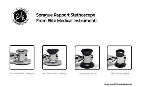 Set #330 EMI Professional Deluxe Aneroid Sphygmomanometer and Sprague Rappaport Stethoscope Kit (Pink)