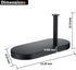 304 Round.93088MB RANDOM Matte Black Toilet Paper Holder with Phone Shelf, SUS Stainless Steel Modern Bathroom