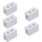 1 Way Ceramics Terminal Blocks, 60A 250V High Temp Porcelain Ceramic Connectors