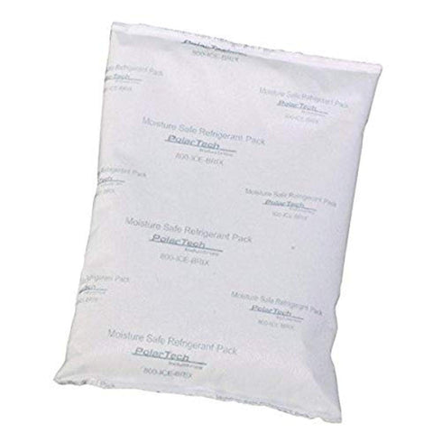 Polar Tech TP6/MS Ice Brix Viscous Gel Refrigerant Cold Pack, 4" x 6" x 3/4" Thick, Case of 48
