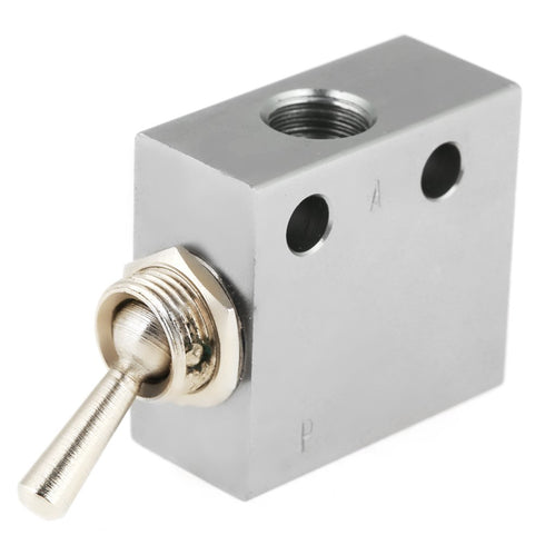 HL2301 3 Position 2 Port Mechanical Toggle Switch Pneumatic Valve