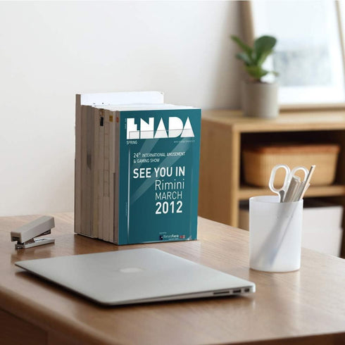 MerryNine Clear Book Ends 2pcs, Decorative Non-Slip Acrylic Bookends for Heavy Duty Books, Kids Bookshelf Organizer