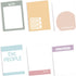 Not Today Funny Sticky Note Assortment, 3" x 4", Repositionable Sticky Note Set of 6 Hilarious Pads