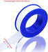 30 Pieces 1/2 Inch Teflon Tape, Industrial Thread Seal Tapes for Plumbing, Waterproof Seal Tape (1/2 x 394 Inch)