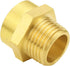 Joywayus 1/2" NPT Thread Female × 1/2" G Thread Male Brass Pipe Fitting Adapter