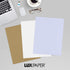 LUXPaper 8.5" x 11" Paper, Letter Size, Lilac Purple, 80lb. Text, 50 Qty