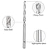 Utoolmart Mini Twist Drill Bits Set, High Speed Steel Bit, 10 Pcs HSS-4241 Twist Drill for Steel Aluminum Alloy