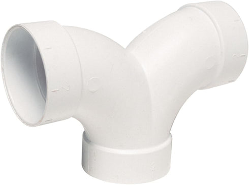 Airvac VM105 90-Degree 3-Way T Shape PVC Fittings