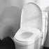Generic 6 PCS Disposable Portable Toilet Seat Mats Non Woven Toilet Seat Cover for Travel and Hotel