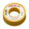 LA-CO 44094 Slic-Tite PTFE Gas Line Pipe Thread Tape, Premium Grade, 260" Length, 1/2" Wide, Yellow