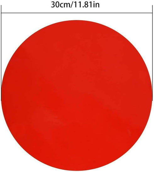 PinCute Updated Larger Sized 11.8 inch Dry Erase Dots, 10 Pack Colorful Removable Stickers for Classroom