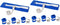 FRCOLOR 8pcs Adjustable Wrist and Ankle Straps for Patient for Rails Medical