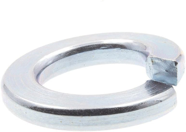 Prime-Line 9119507 Medium Split Lock Washers, Zinc Plated Steel, Metric M8 (25 Pack)