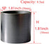Gold Silver Copper Smelting Graphite Crucible Cup with Lid Lab Supply (30X30MM)