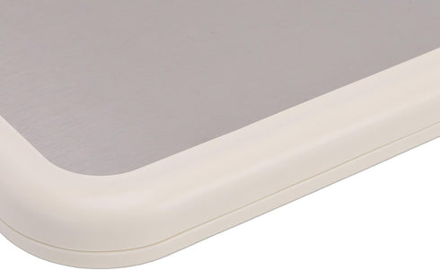 Leftwei 2 Frozen Rolled Ice Cream Maker, Stainless Steel DIY Ice Cream Roll Tray, Scrapers Tool with Soft Serve