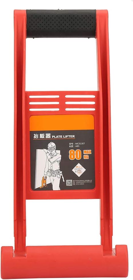 Drywall Carrier: Lift and Carry Panel Mover with 176 lbs Load, Plastic Tool for Plywood, Glass Board, Plasterboard