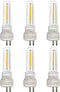 KJDTINGSD 6 Pcs S14 Bulbs for Outdoor String Lights 1.5 W LED String