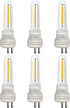 KJDTINGSD 6 Pcs S14 Bulbs for Outdoor String Lights 1.5 W LED String