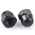 sotoolstop 5/16-18" Black Acorn Cap Nuts, Acorn Nut Stainless Steel 18-8(304), 10Pcs-Pack