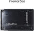 LeMotech 5 Pieces ABS Electrical Project Box, Small Junction Box for Electronics, Black, 3.62 x 2.28 x 0.90 inch