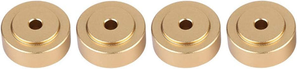 Aluminum Alloy Anti Vibration Amplifier Feet, 4PCS Shock Absorber Pads for Speakers (20 * 8mm, Gold)