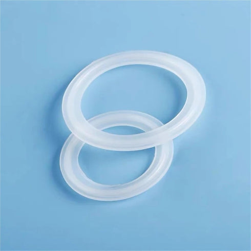 WITPKKL 5Pcs 19mm-273mm Product(57mm 77.5mm) Fit Pipe O/D Sanitary Tri Clamp Ferrule Silicone Sealing Strip Gasket Ring