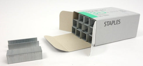 Kokuyo No. 3 U Staples, 2400pcs/box, Heavy-Duty, 0.39" Leg Length, 0.45" Crown Width, Steel, Japan Import
