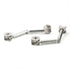 4 Set Furniture Hardware Double End Head Rod Connection Cam Fittings, 84mm Furniture Board Panel Connection Accessories