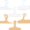 Maitys 3PCS Router Templates for Woodworking, Large Charcuterie Board Handle Template, Clear Acrylic Cutting Board