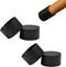 4 Pcs 2" (51 mm) Round Chair Leg Tips Caps, Silicone Rubber