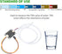 Meter Probe Water Quality Monitoring Sensor Module for Liquid Quality Analysis Testing