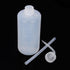 Chemical Wash Bottle, 3-Pack Plastic Safety Lab Squeeze Wash Bottle, LDPE with Narrow Mouth, 500 ml (8 oz)