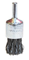 Weiler 10026 3/4" Knot Wire End Brush, .020" Steel Fill, Made in the USA