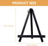 TEHAUX Mini Easel Tripod - Wooden Display Stand for Tabletop Canvas, Photo Easel, and Card Easel