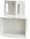 Hampton Art by Leisure Arts White Wood Crate, 2 pc Finished Wood for Storage and Organization