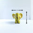 Kavura Cute Adorable Elephant Eyeglass Holder Eco-Friendly Resin Glasses Stand for Desk, Nightstand & Bathroom Ideal