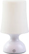 LED Mood Light, Scandinavian Battery Powered Night Light, Cordless Minimalist Table Lamp, Small White Lamp, Gift Ideas