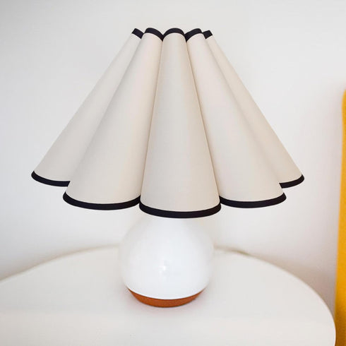 Leefasy Petal Cloth Lamp Shade Pendant Light Shade Decorative Lamp Cover Light Cover for Floor Lights Bedroom Home