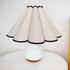 Leefasy Petal Cloth Lamp Shade Pendant Light Shade Decorative Lamp Cover Light Cover for Floor Lights Bedroom Home