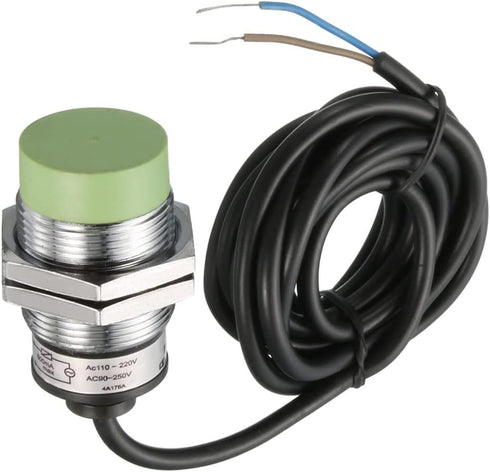 uxcell 1-15mm Inductive Proximity Sensor Switch Detector NO AC 110-220V 500mA 2-Wire PR30-15AO