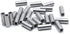 Sscon 25Pcs M4x16mm Round Coupling Nuts, 304 Stainless Steel Fasteners for Rod Bar Stud