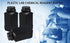 Heyiarbeit 5pcs Plastic Lab Chemical Reagent Bottles 500ml/17oz Wide Mouth Sample Sealing Liquid/Solid Storage, Black