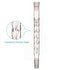 stonylab Vigreux Distillation Column, 24/40, 200 mm Length Borosilicate Glass for Laboratory