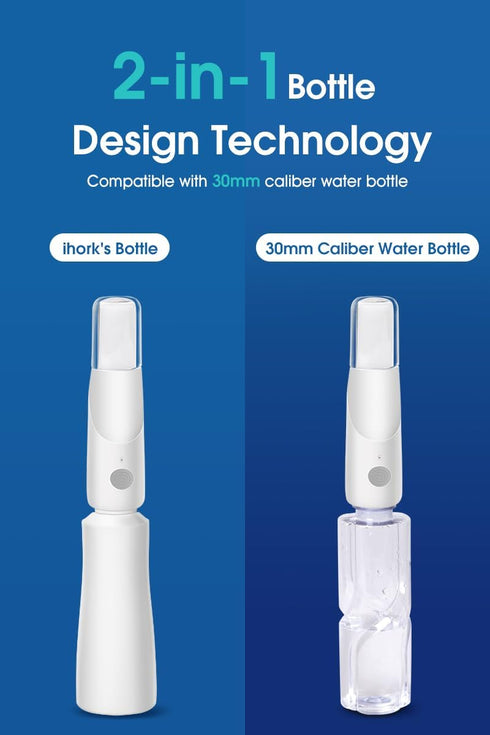 ihork 3.0 350ML,IPX7 3 Hemmoroid Pro Electric Portable Bidet Handheld Personal Travel Bidet with Model Electric Sprayer