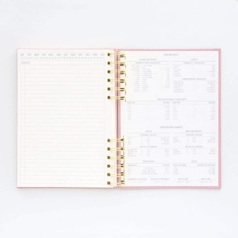 Designworks Ink Standard Issue No. 12 Dusty Pink Undated Planner Notebook, Lined Pages, 6" x 8.25"